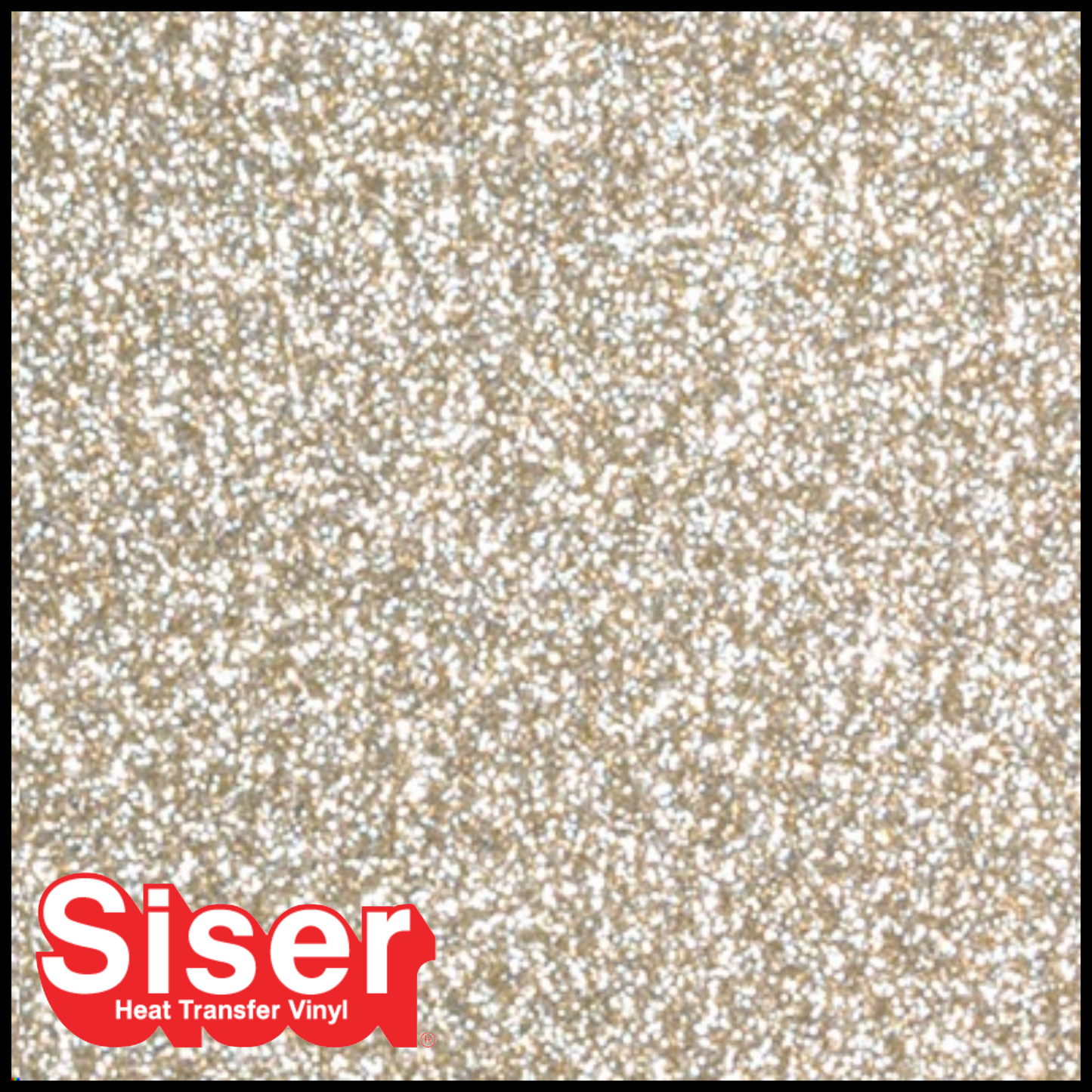 SISER® GLITTER Heat Transfer Vinyl - 14K GOLD
