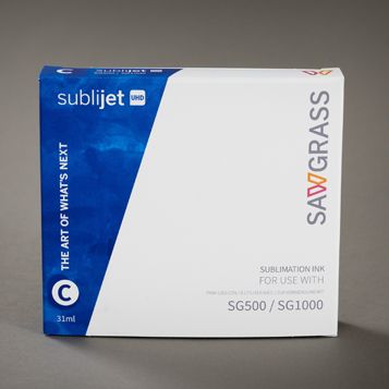 SUBLIJET UHD Sublimation Ink for Sawgrass SG500/1000 Sublimation Printers - CYAN