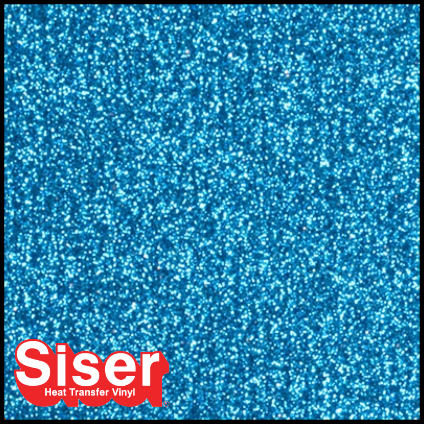 SISER® GLITTER Heat Transfer Vinyl - AQUA