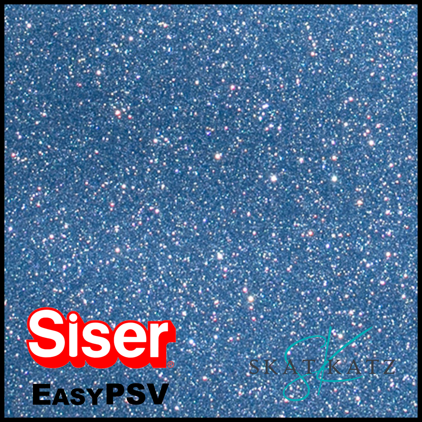 Siser Starling EasyPSV® Permanent Glitter Adhesive - Azurite
