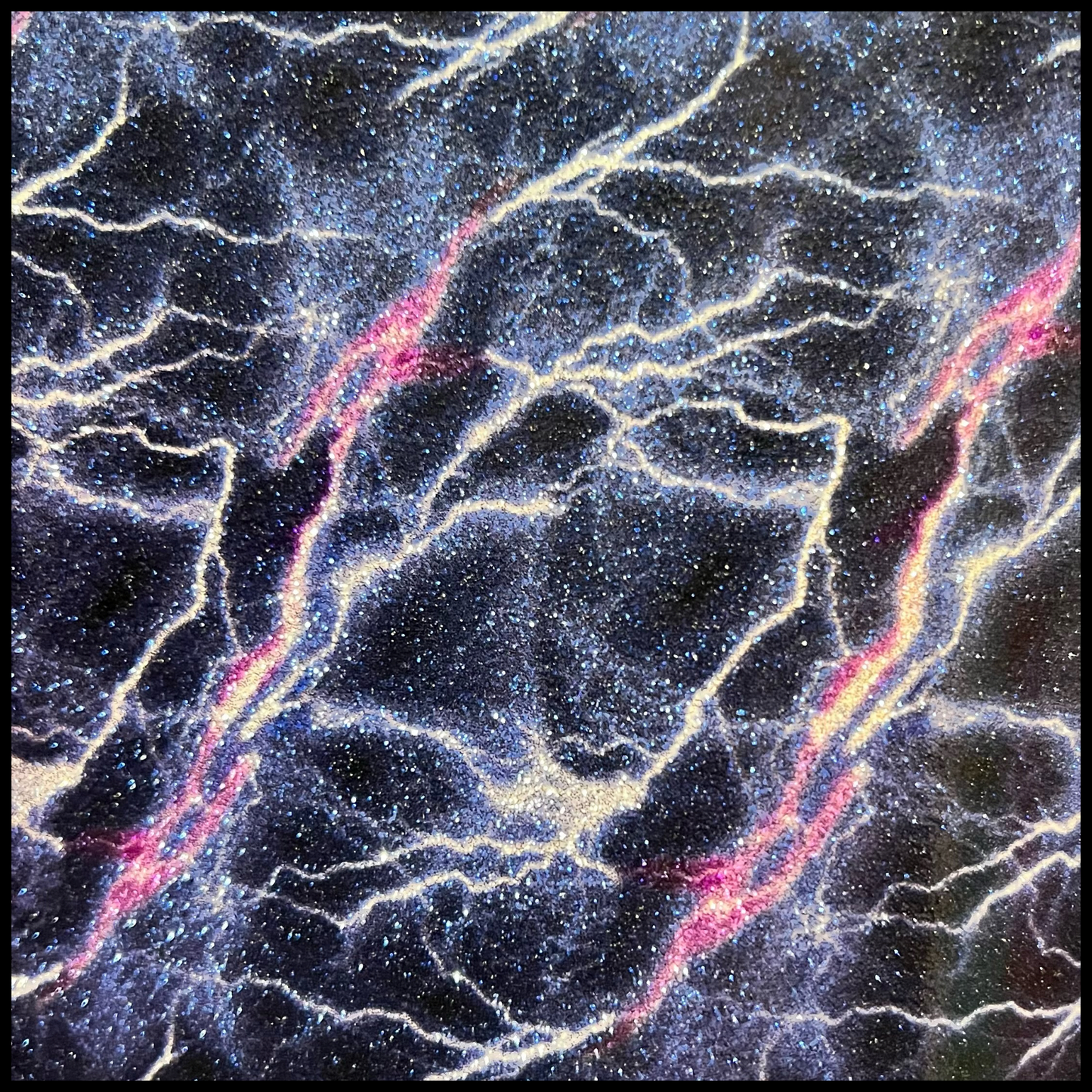 UltraFlex Heat Transfer Vinyl - Smooth Glitter - Blue Storm