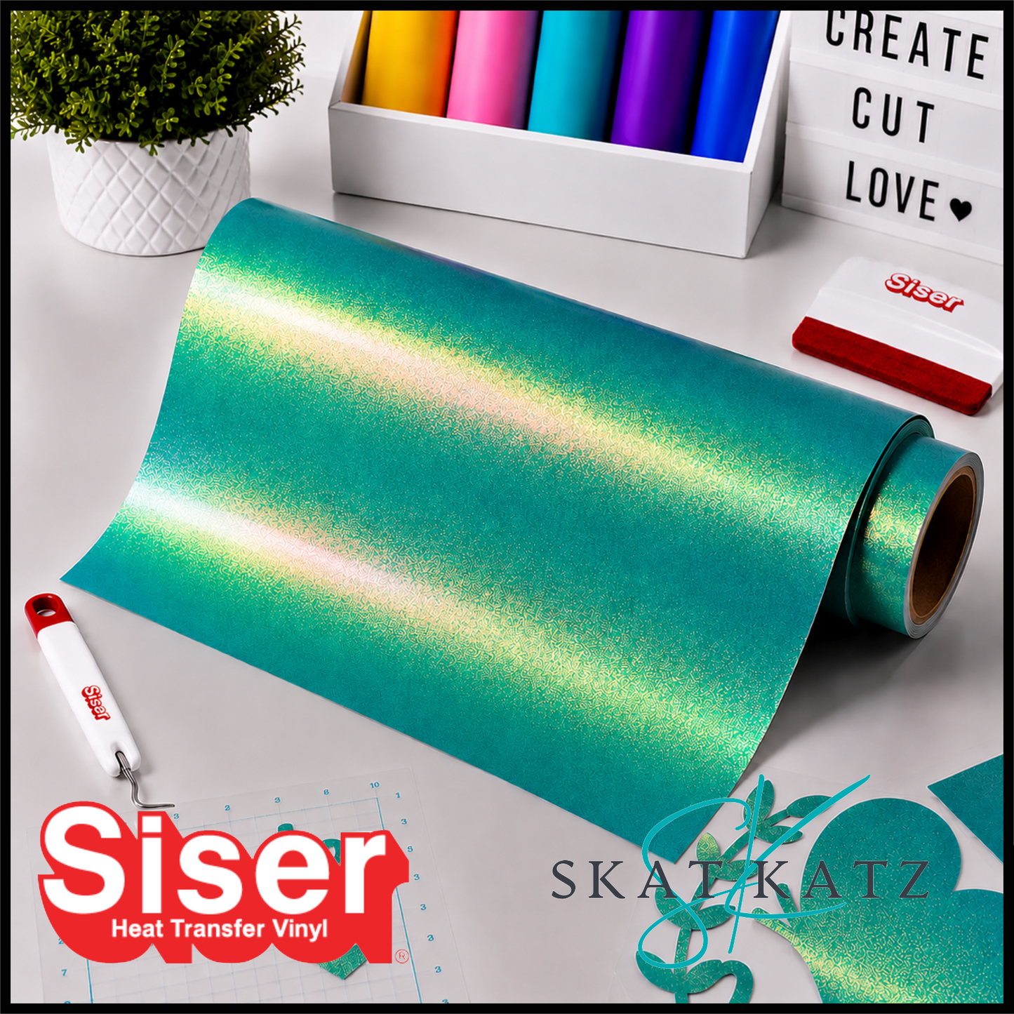 Siser Aurora - Borealis Teal