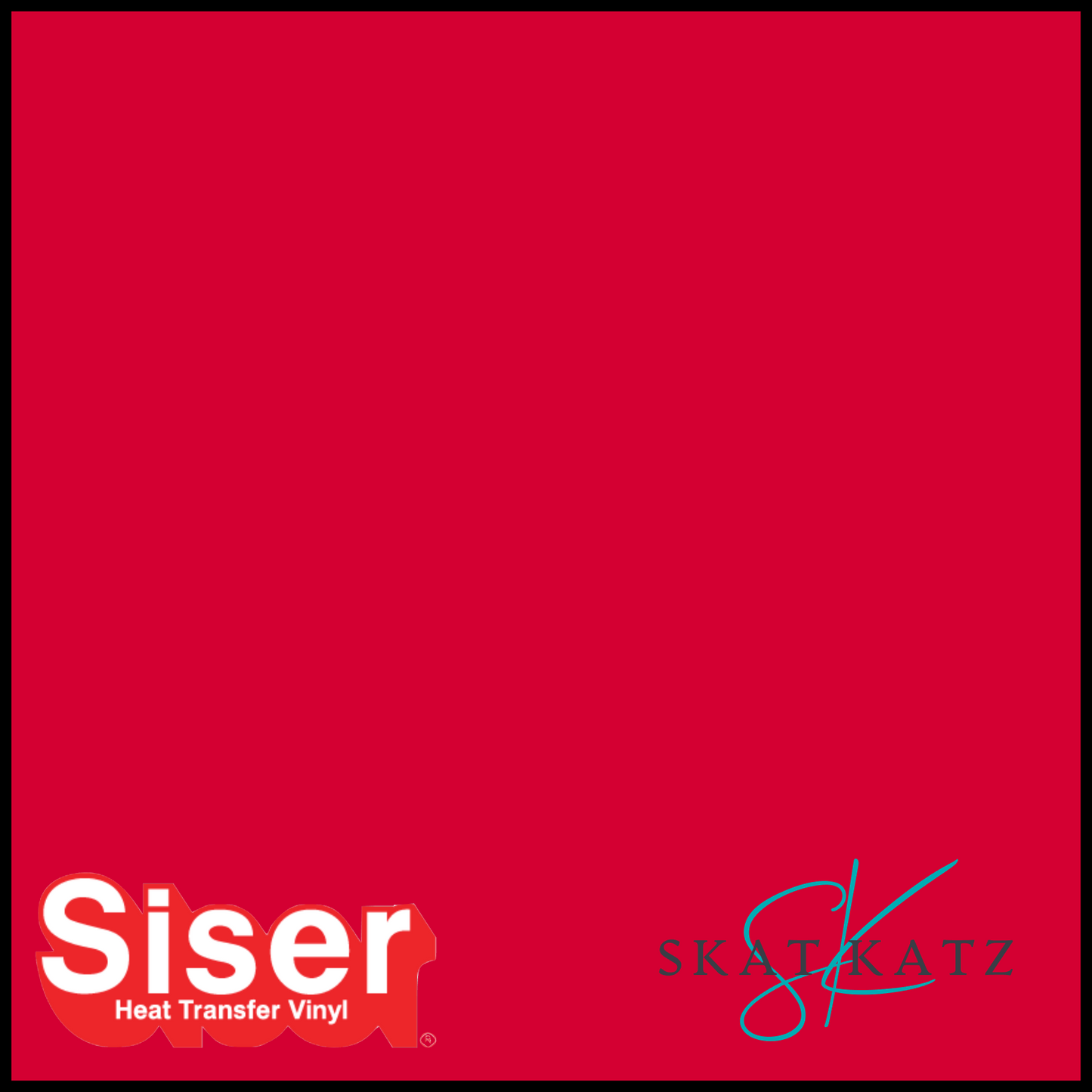 SISER®Heat Transfer Vinyl - Hi-5 RED