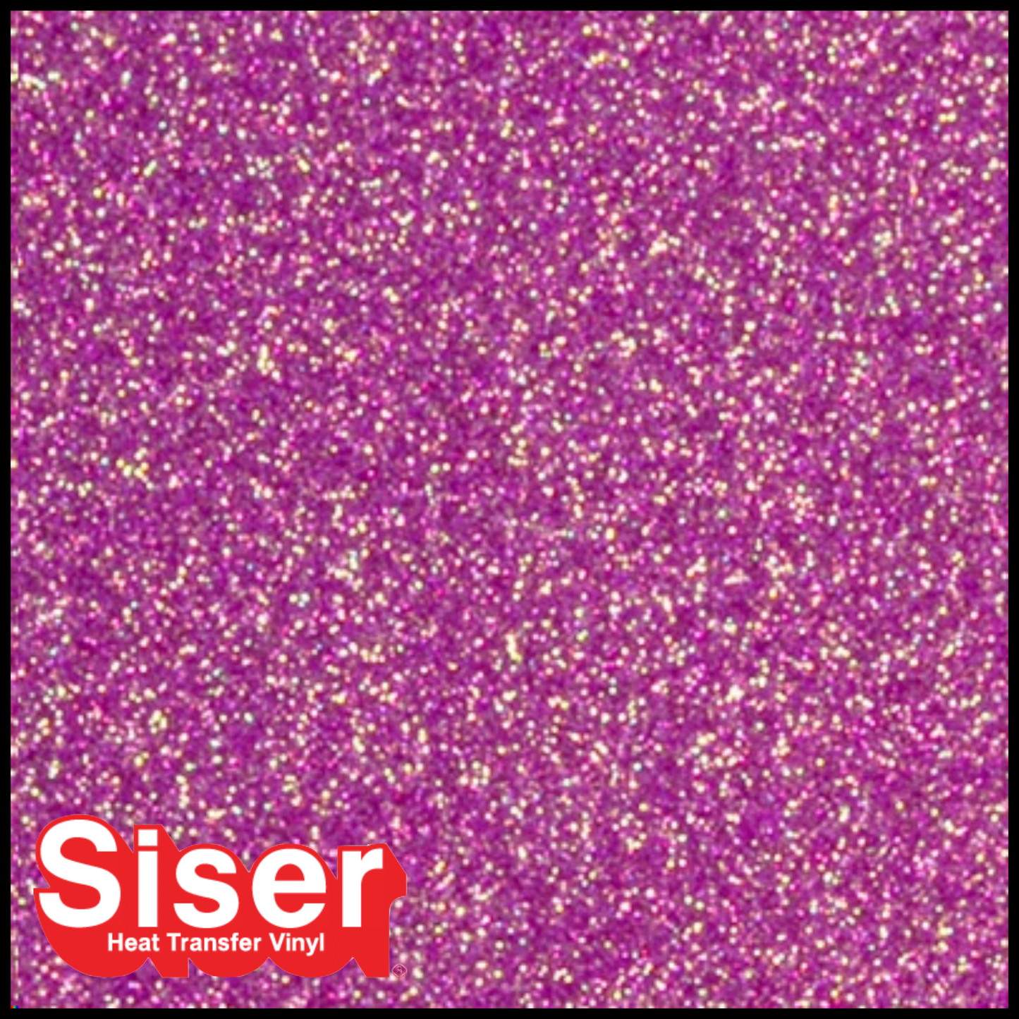 SISER® GLITTER Heat Transfer Vinyl - RAINBOW PLUM