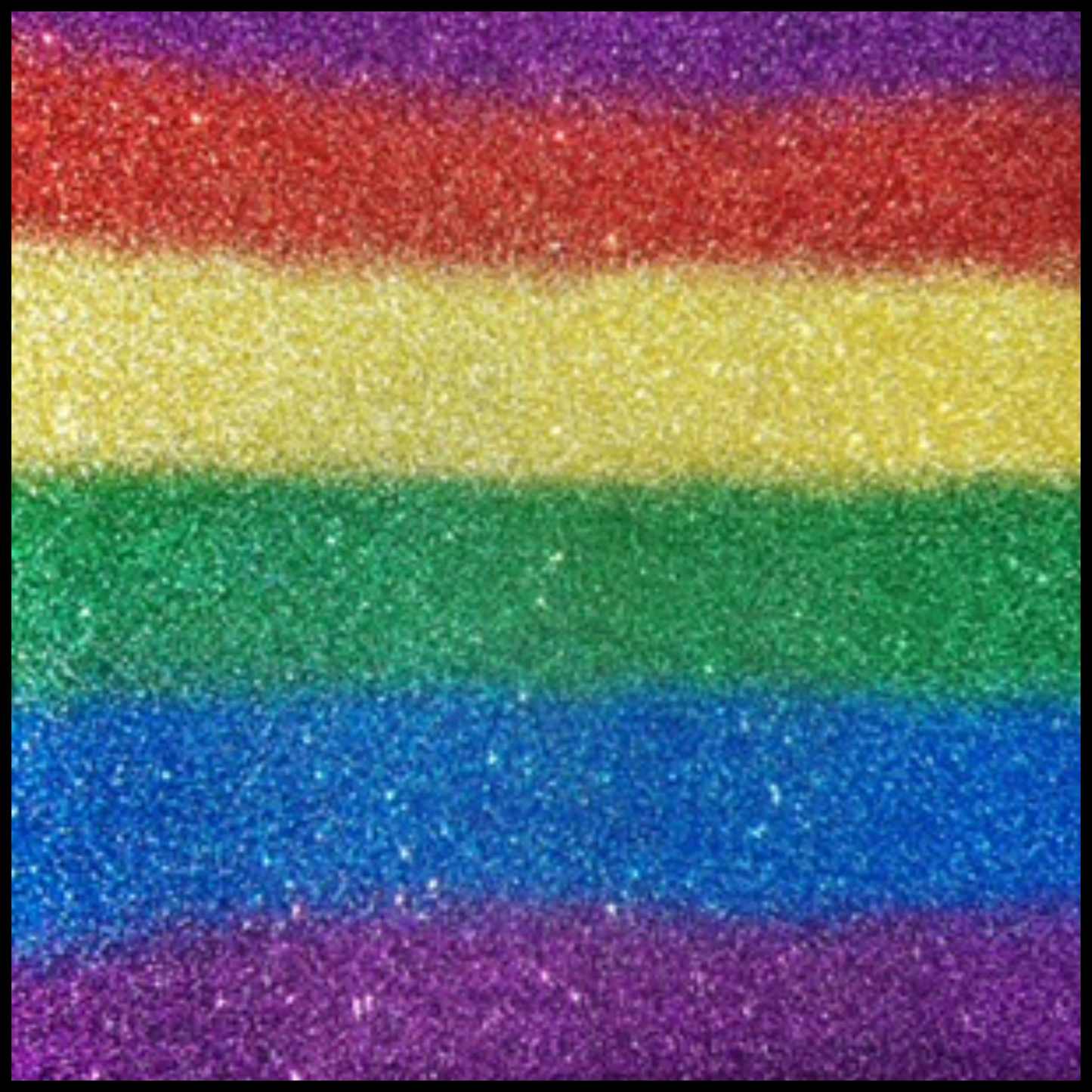 UltraFlex Heat Transfer Vinyl GLITTER - Glitter Pride