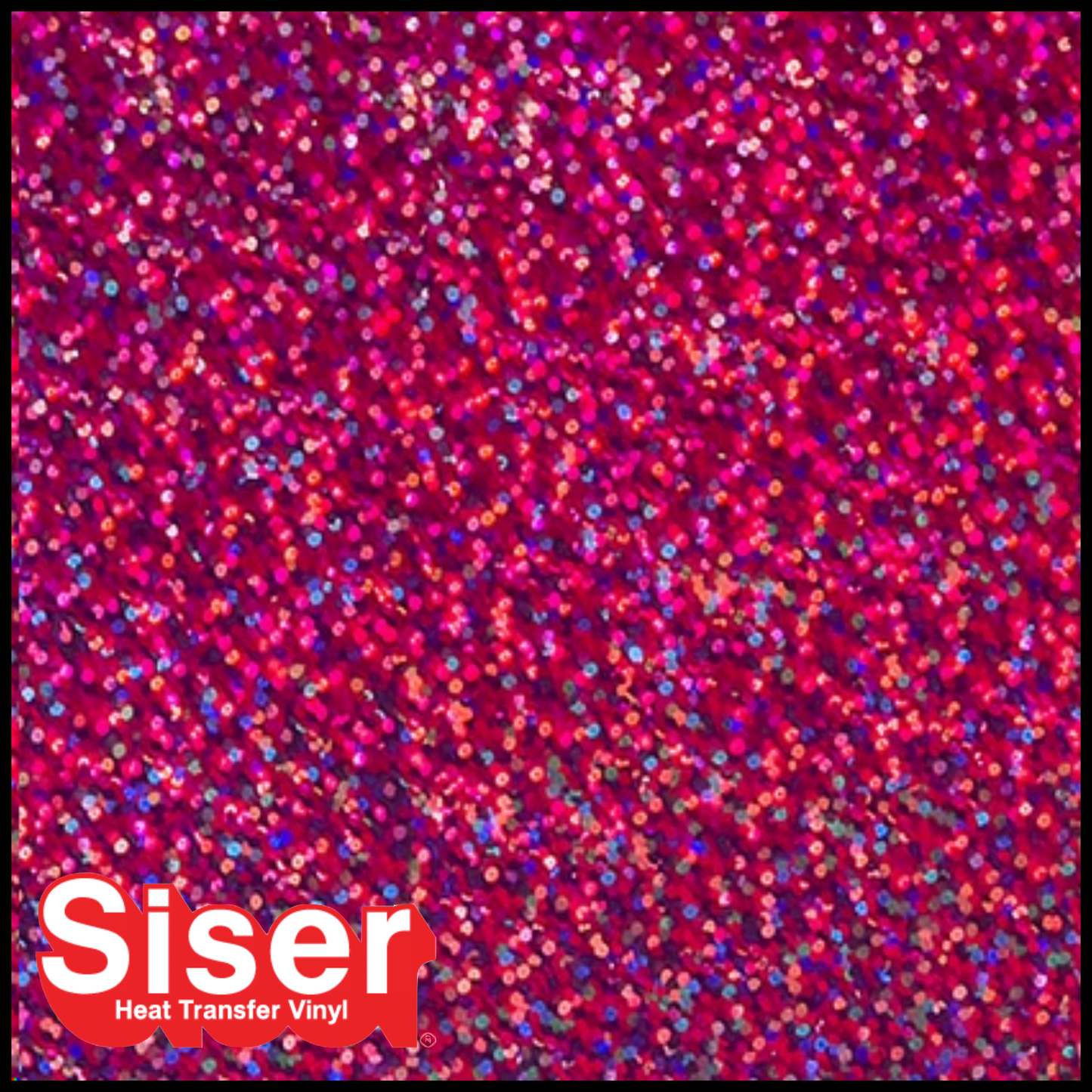SISER® Heat Transfer Vinyl - Holographic Fuchsia