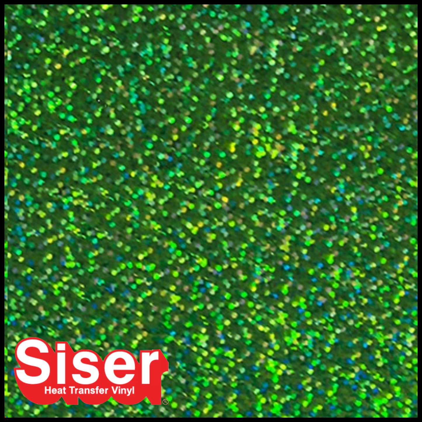 SISER® Heat Transfer Vinyl - Holographic Green