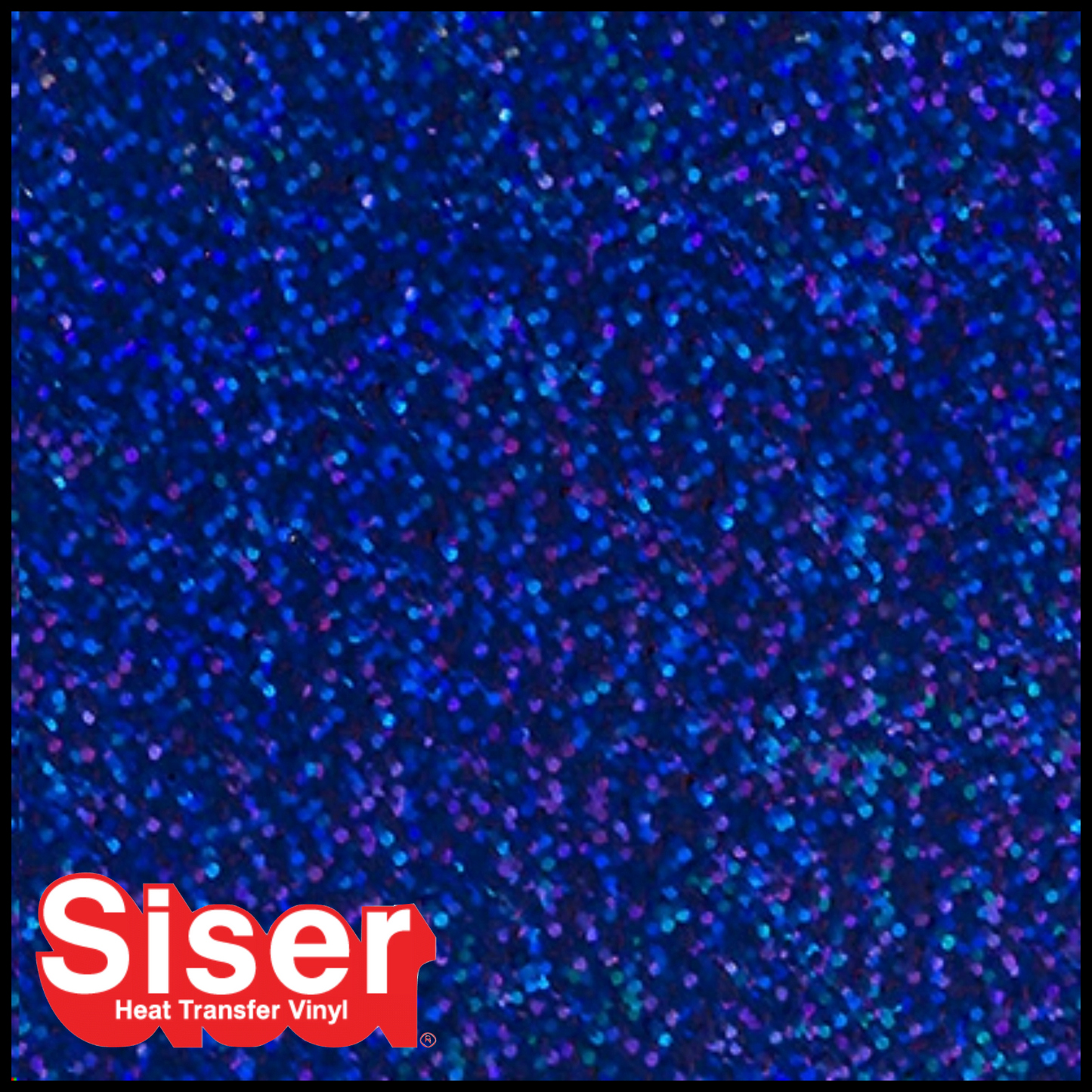 SISER® Heat Transfer Vinyl - Holographic Royal Blue