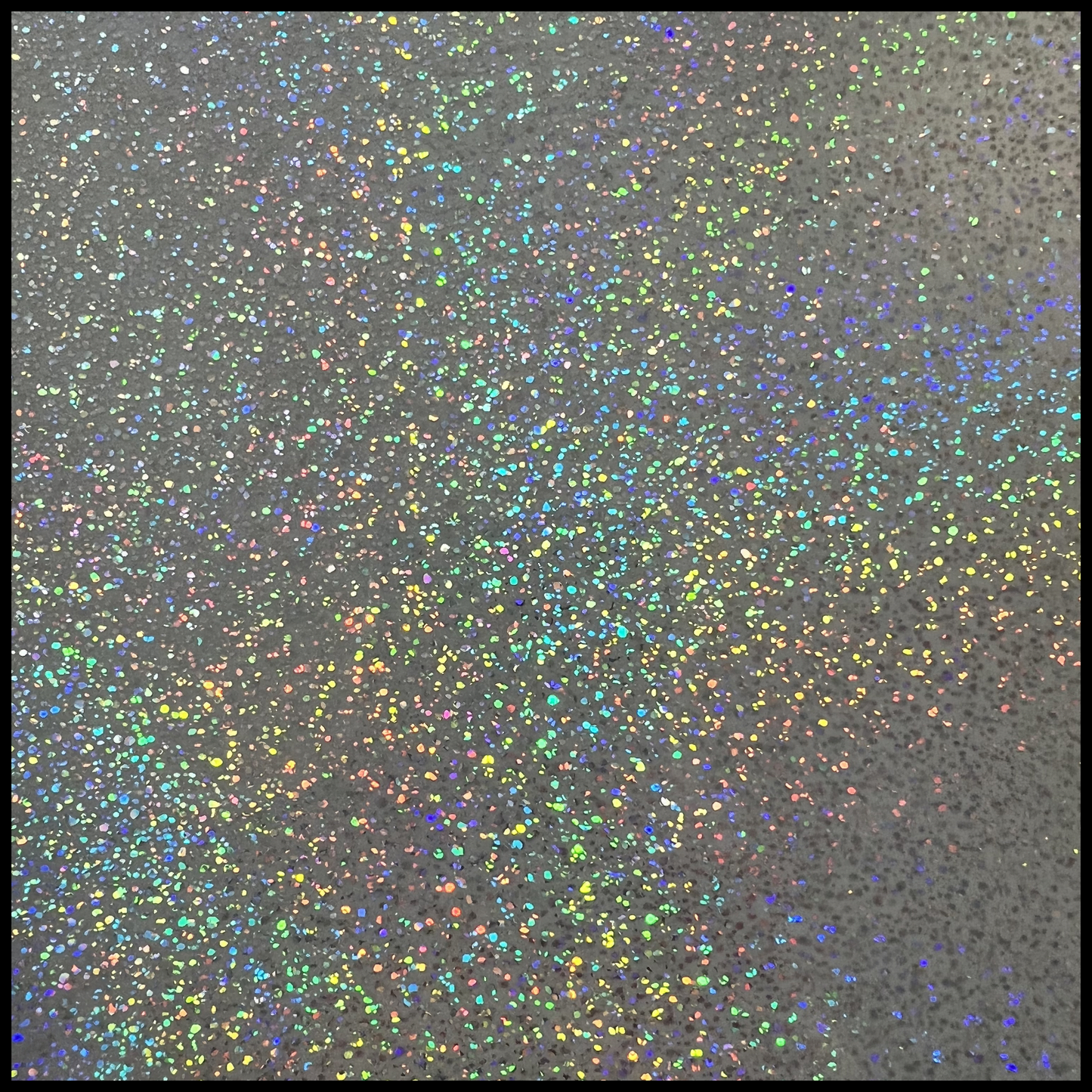 UltraFlex Heat Transfer Vinyl Flex Foil - Small Holo Silver Speckles