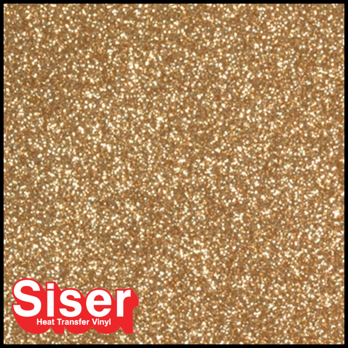 SISER® GLITTER Heat Transfer Vinyl - OLD GOLD