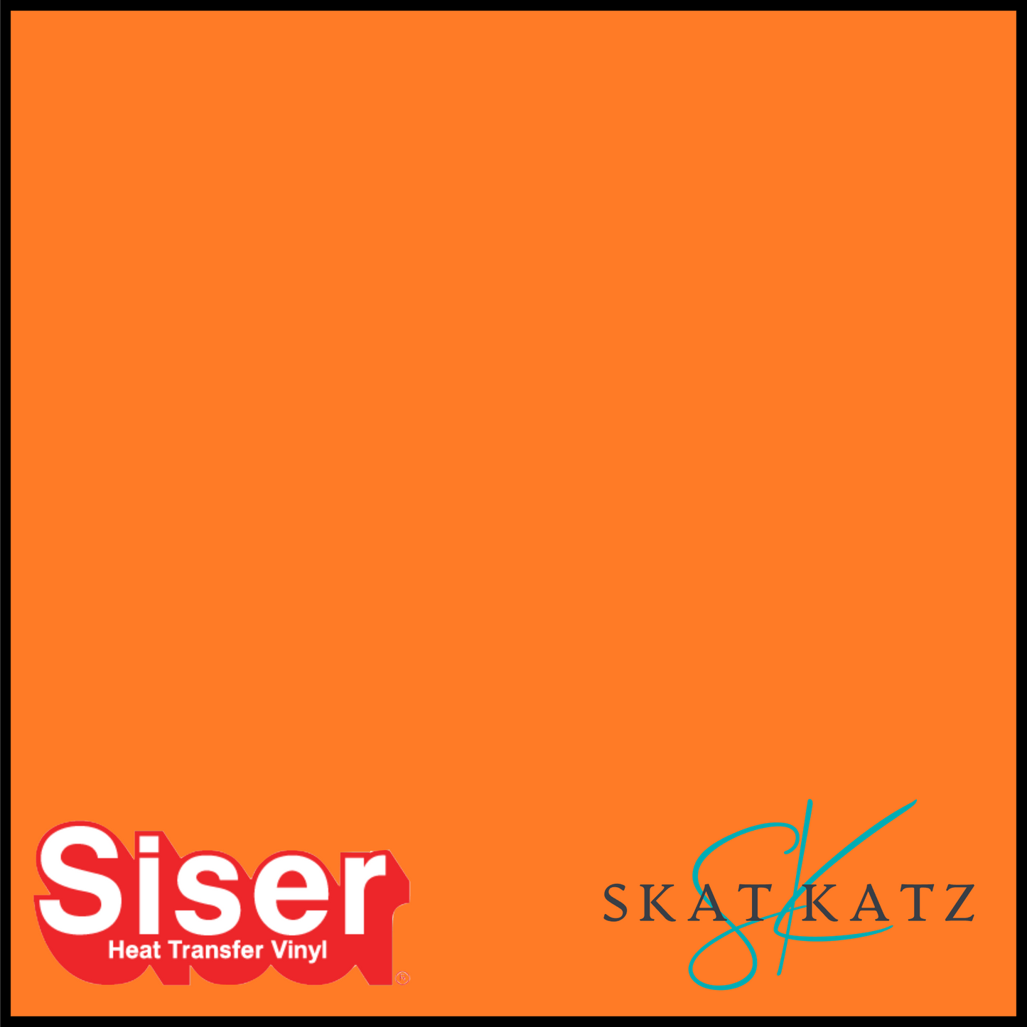SISER EasyWeed® Heat Transfer Vinyl - ORANGE SODA