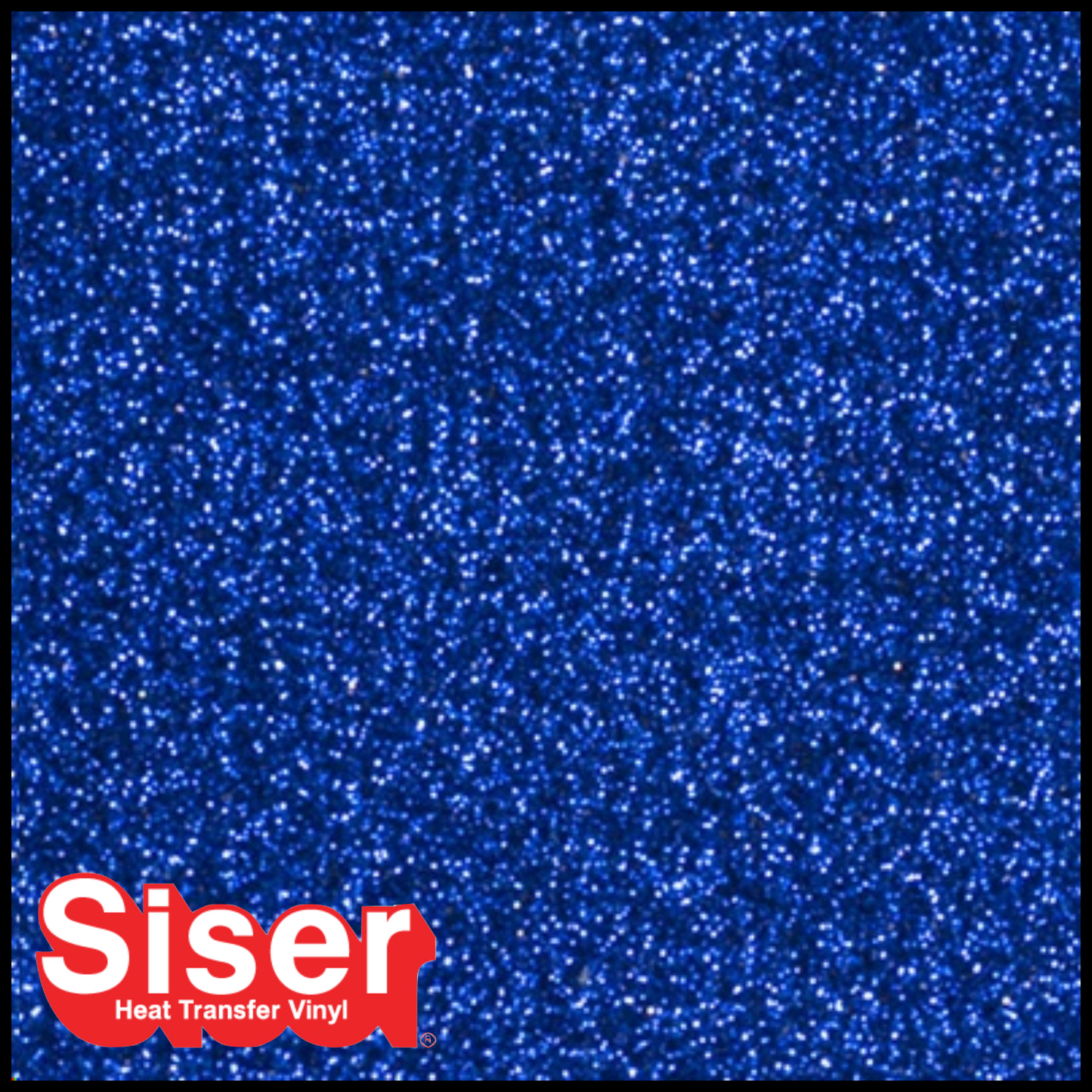 SISER® GLITTER Heat Transfer Vinyl - ROYAL BLUE