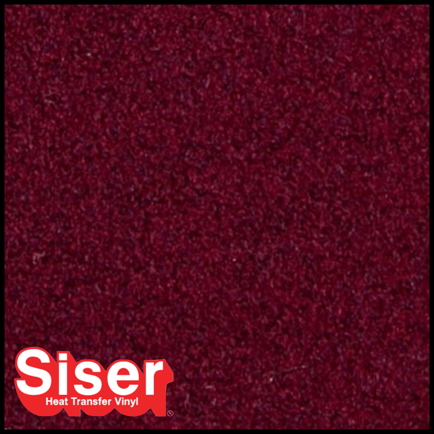 SISER® Heat Transfer Vinyl StripFlock® Pro - BURGUNDY