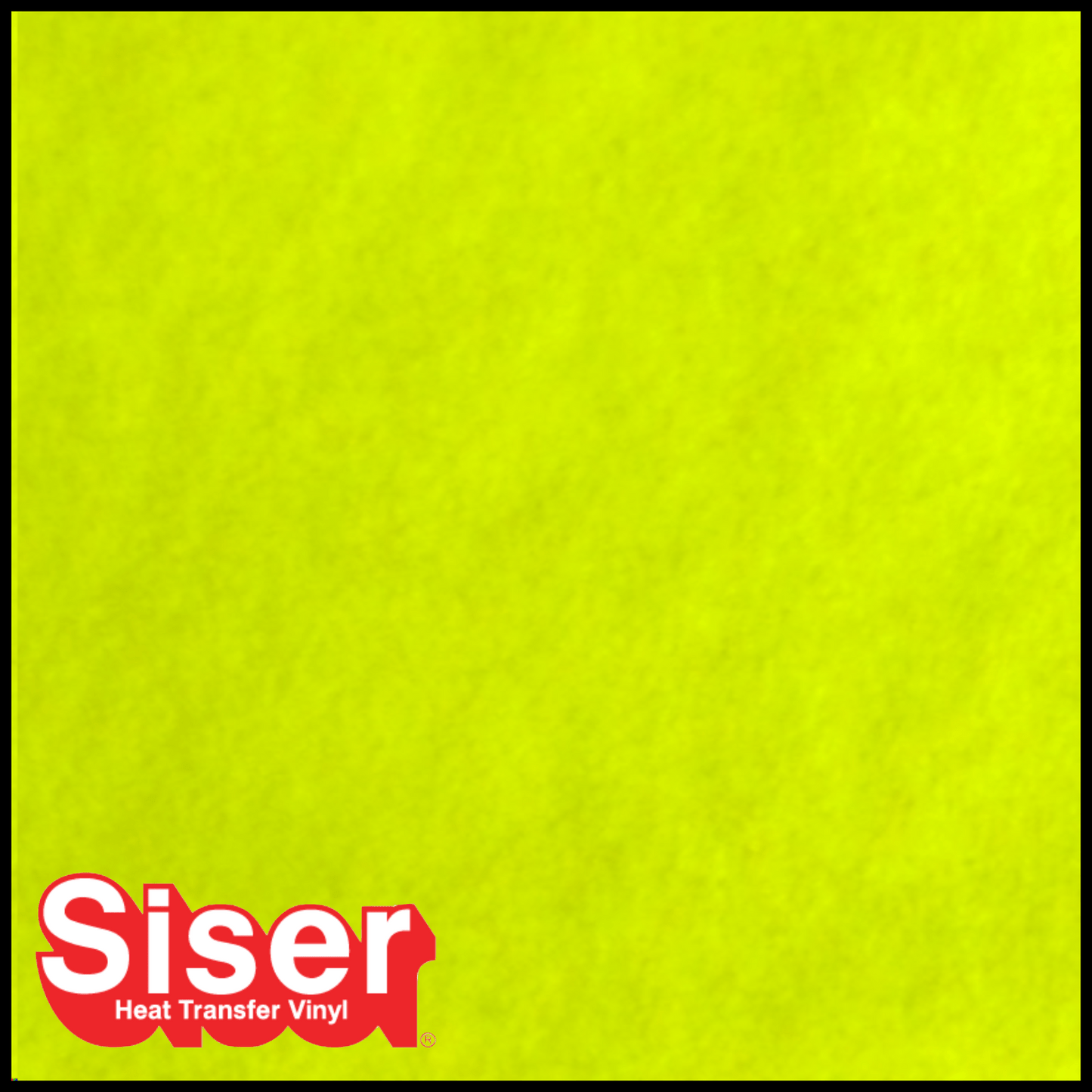 SISER® Heat Transfer Vinyl StripFlock® Pro - FLUORO YELLOW