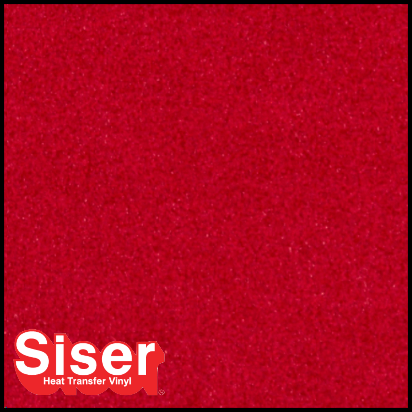 Siser Heat Transfer Vinyl StripFlock Pro - RED