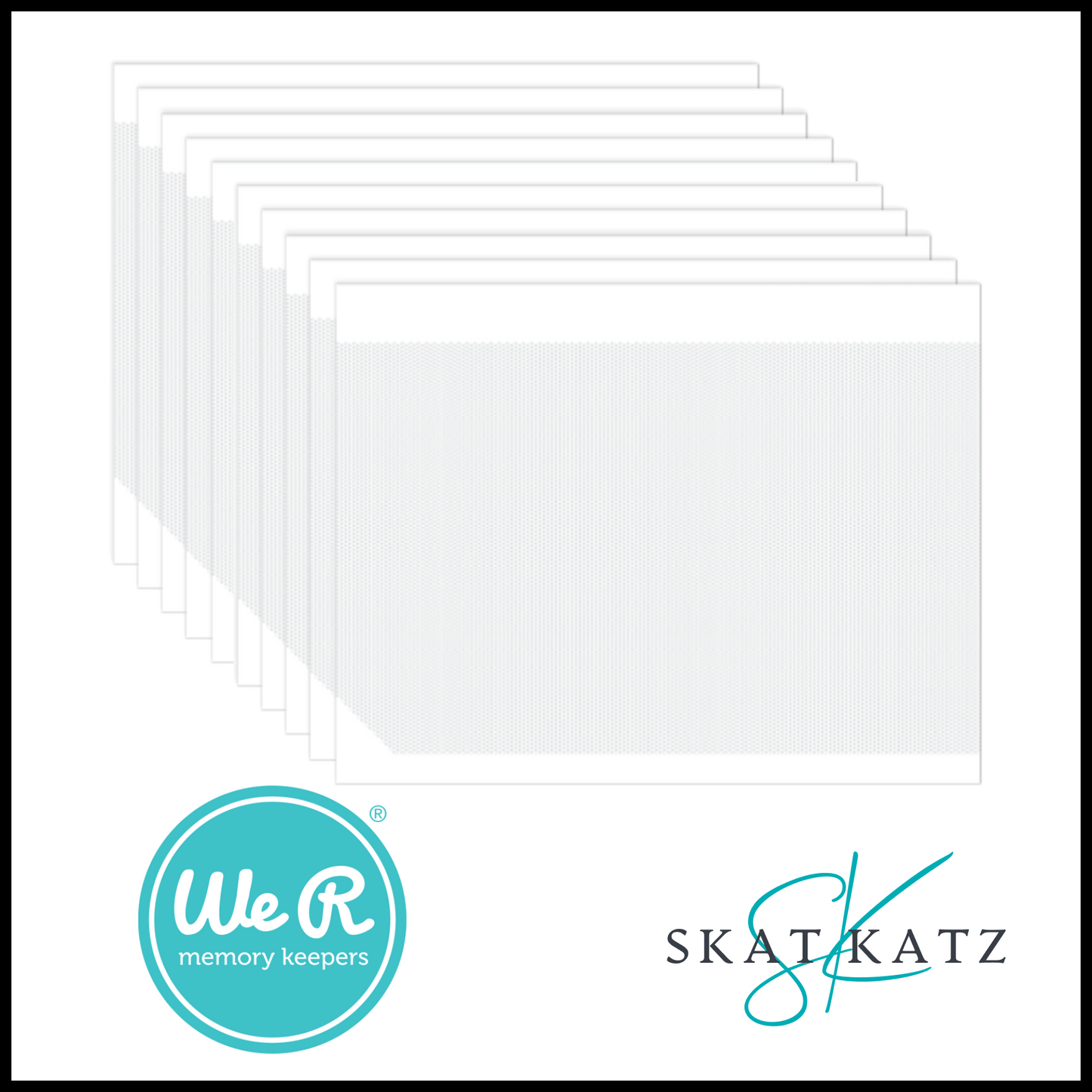 WRMK - Sticky Folio™ Refill - Permanent Adhesive 10pk