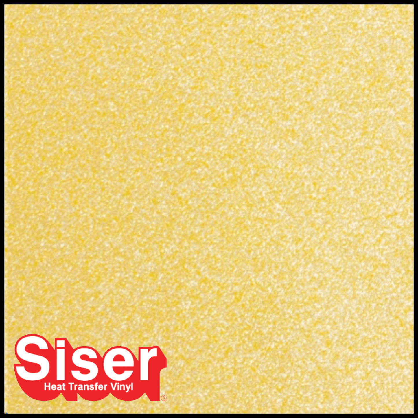 Siser® Heat Transfer Vinyl - Sparkle™ Buttercup Yellow