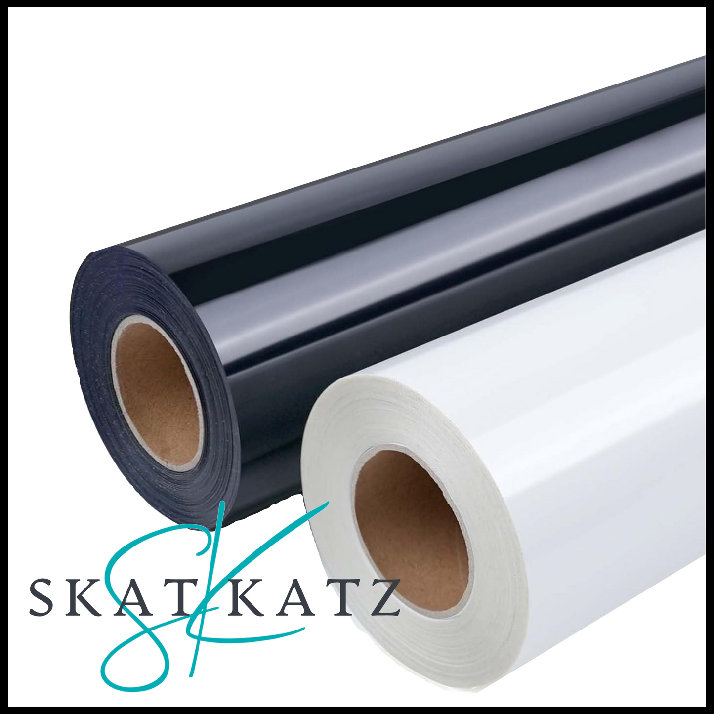 **SPECIAL BULK PURCHASE** Ultraflex HTV - BLACK & WHITE