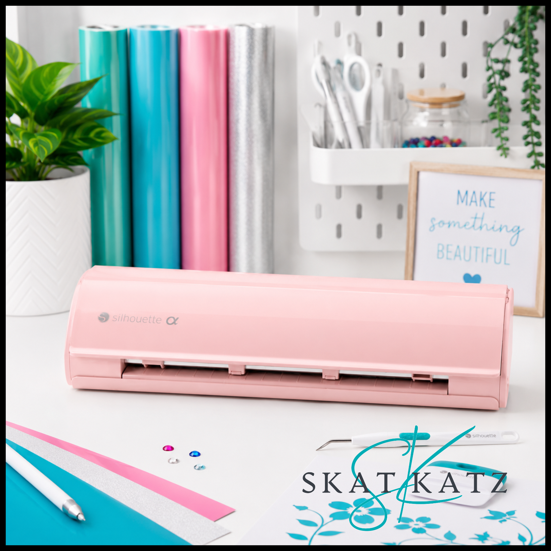 Silhouette CAMEO5α (Alpha) PINK – Skat Katz