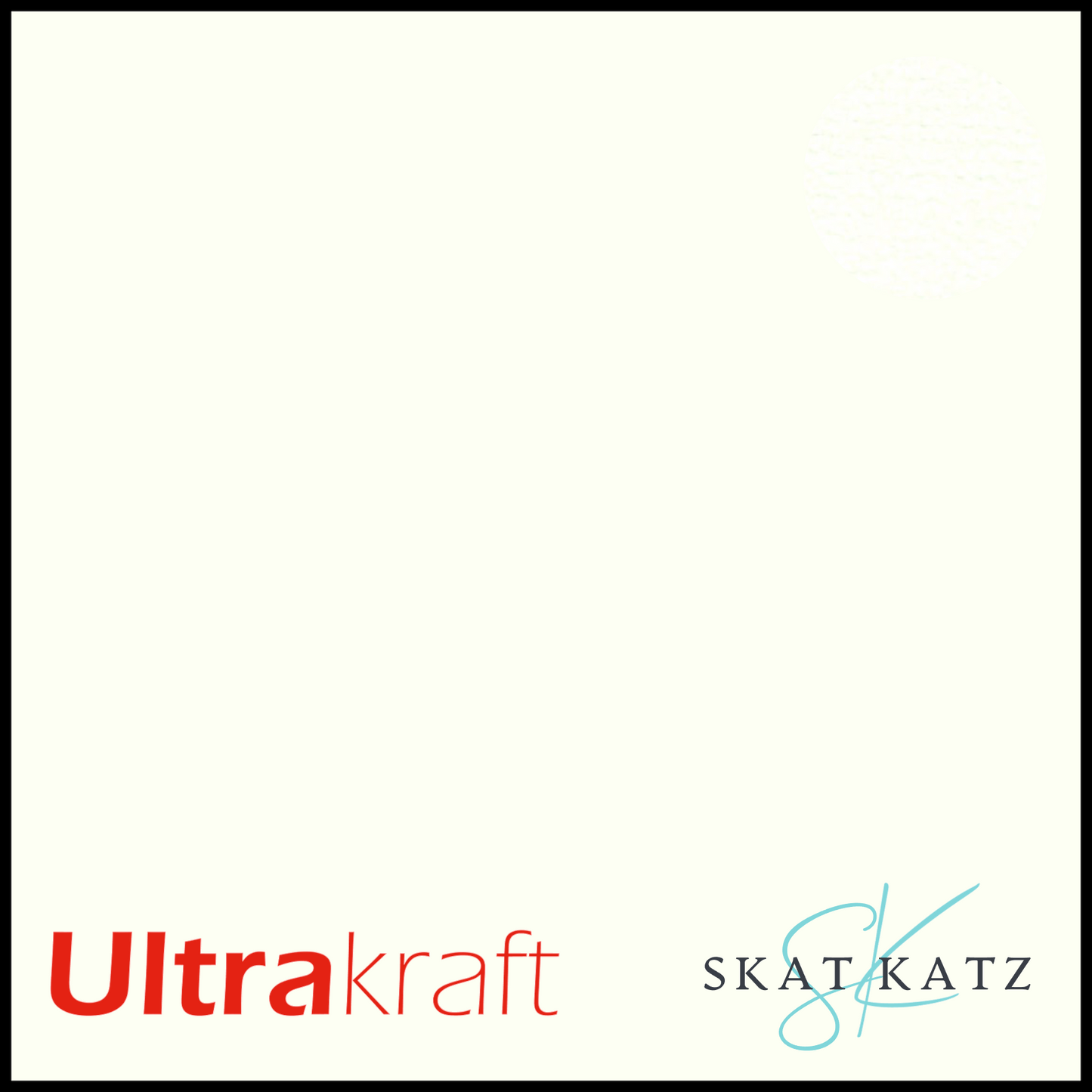 UltraKraft Premium Pearlised Textured Cardstock - Arctic Ice