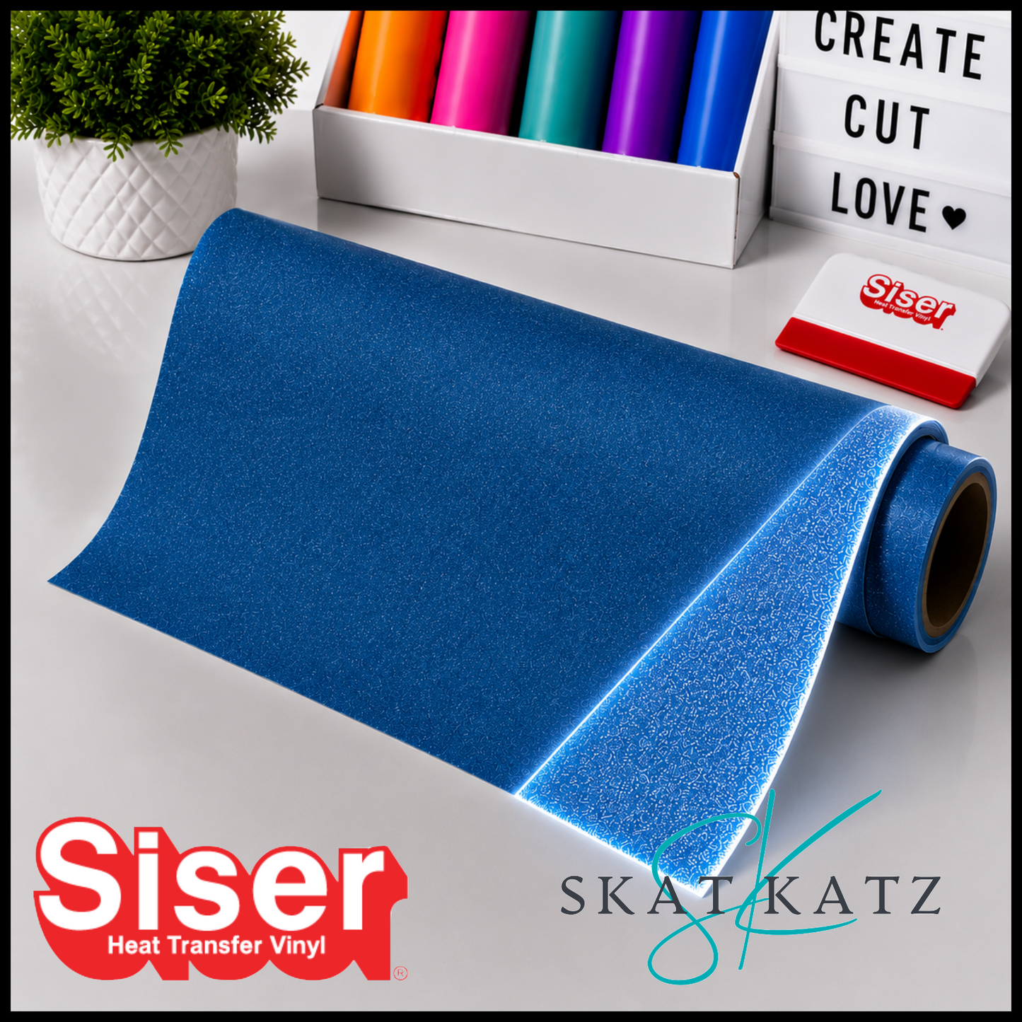 Siser® Heat Transfer Vinyl - REFLEX® Royal Blue