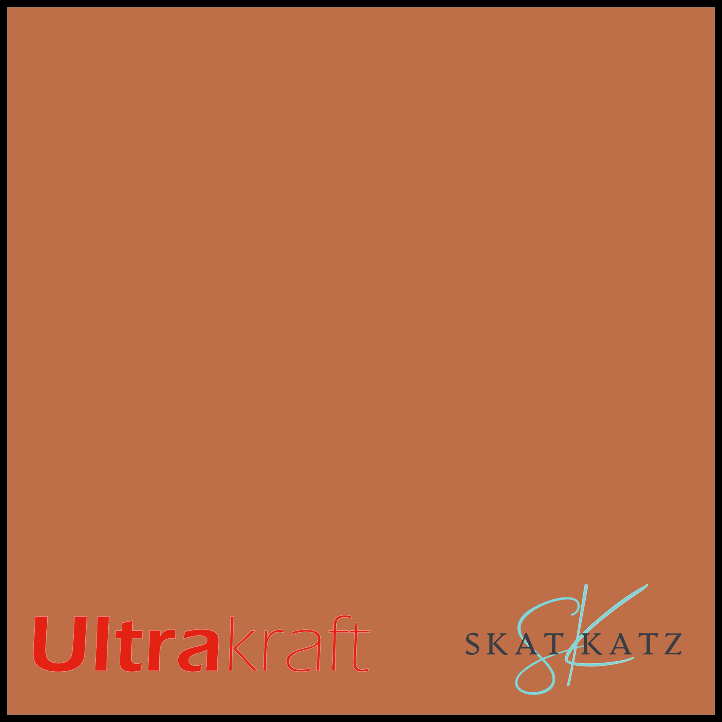 UltraKraft Premium Textured Card Stock - Burnt Orange