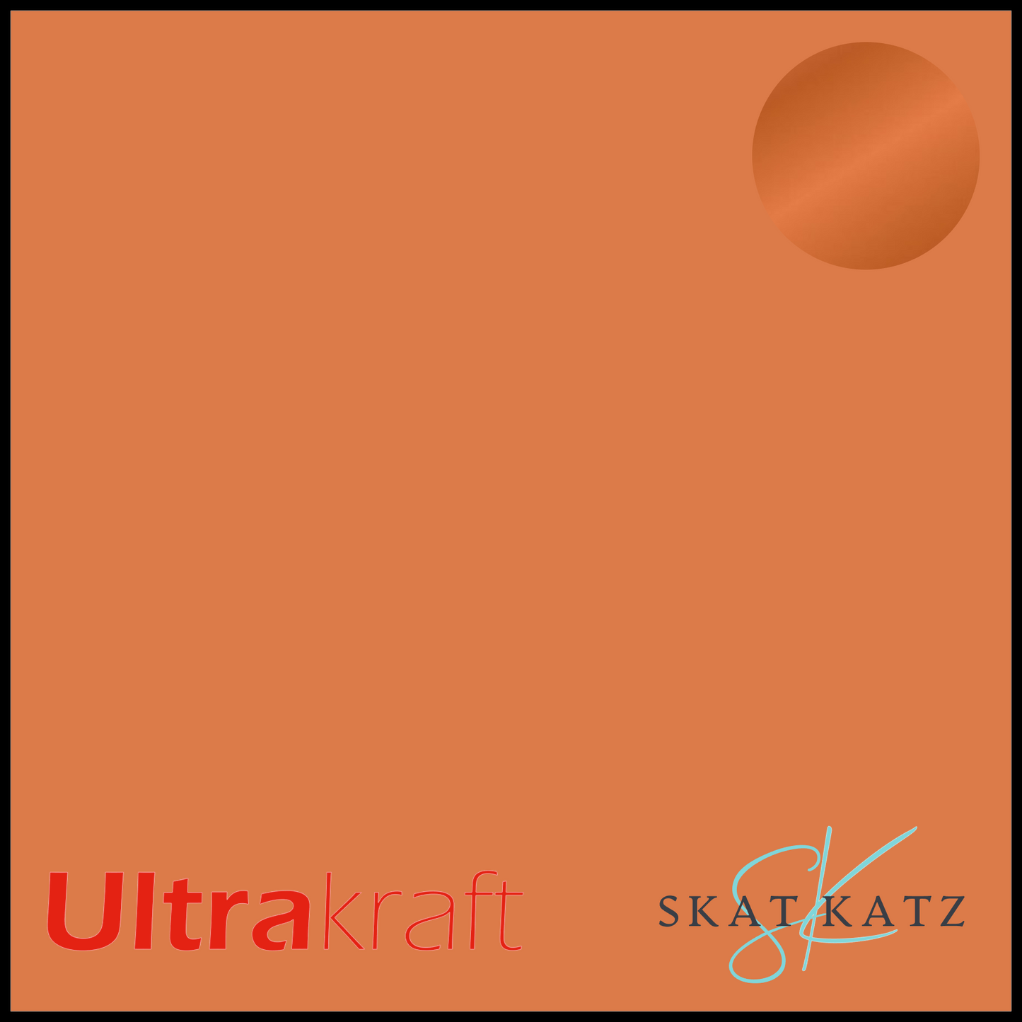UltraKraft Premium Mirror Card 250gsm - Copper