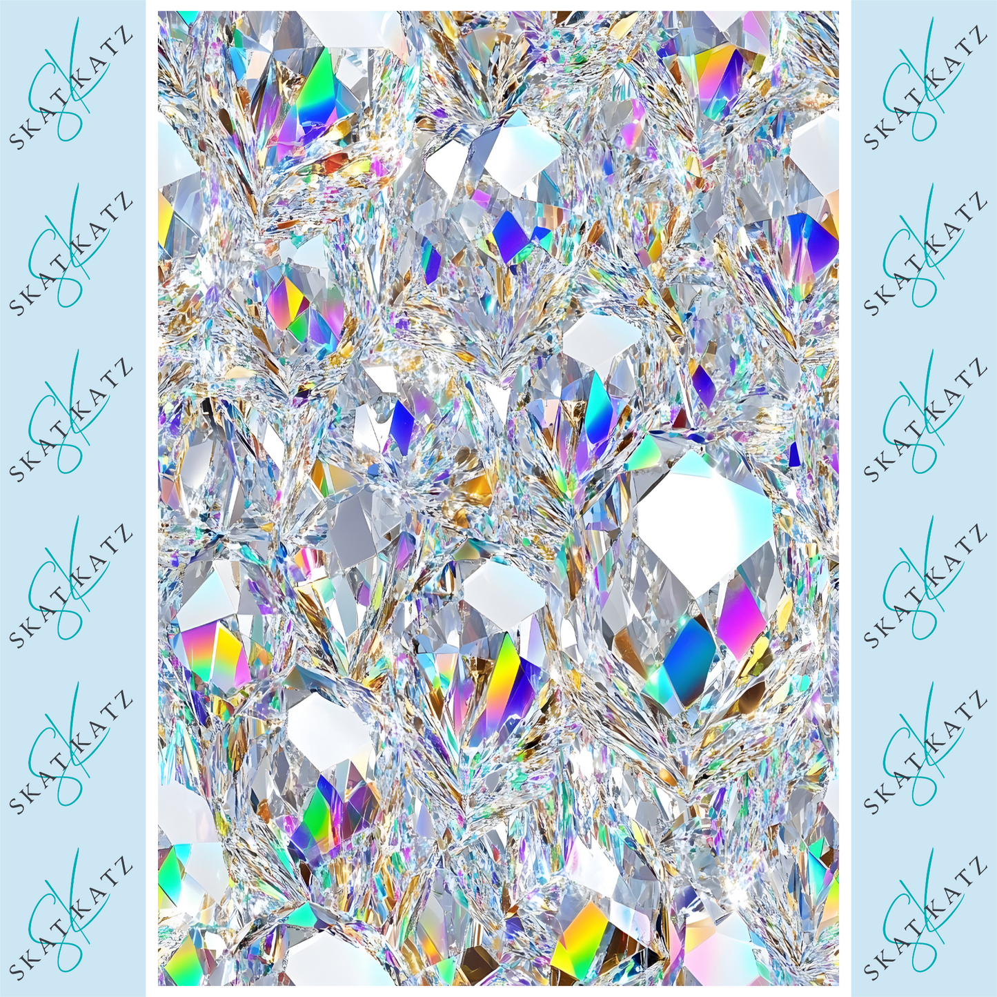 Inkfusible A4 Sheet - Crystal #5