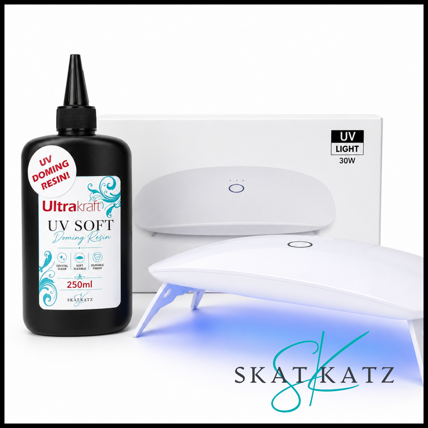 UltraKraft - UV SOFT Doming Resin Kit