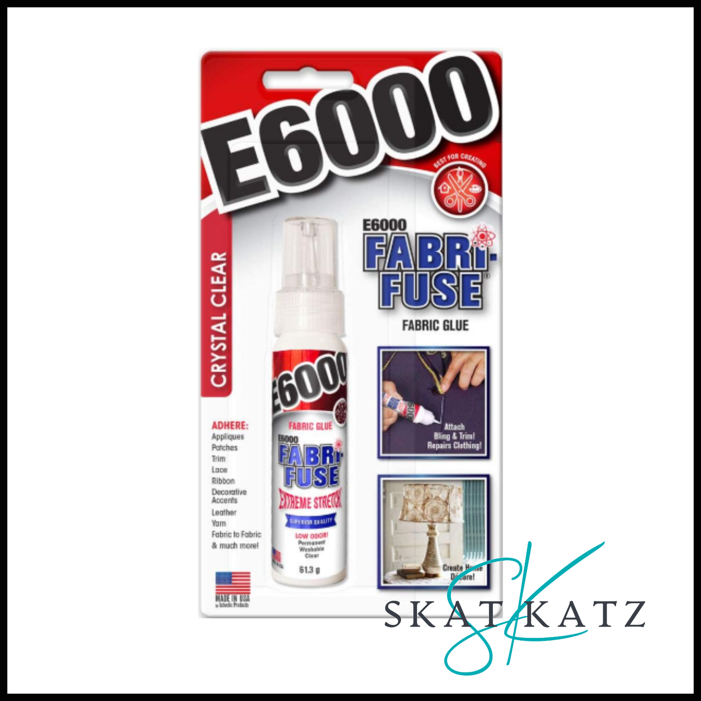E6000 Fabri-Fuse Crystal Clear Adhesive 61.3g