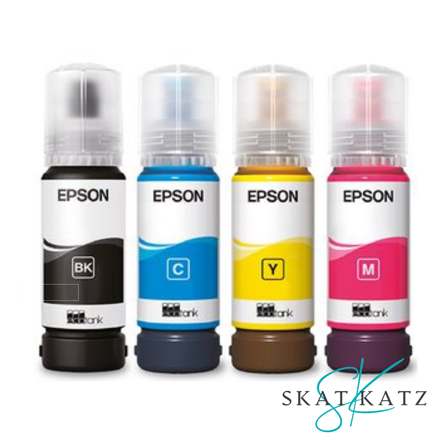 Epson Eco Tank Printer Genuine Inks C, Y, M, K. (522)