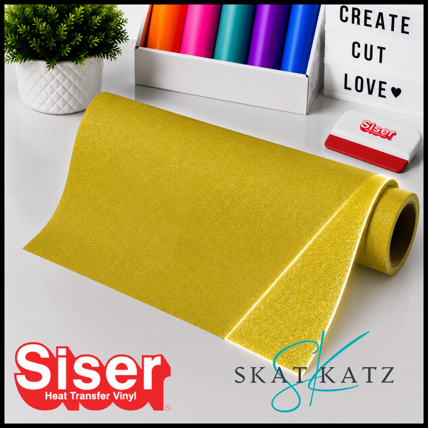 Siser® Heat Transfer Vinyl - REFLEX® Gold
