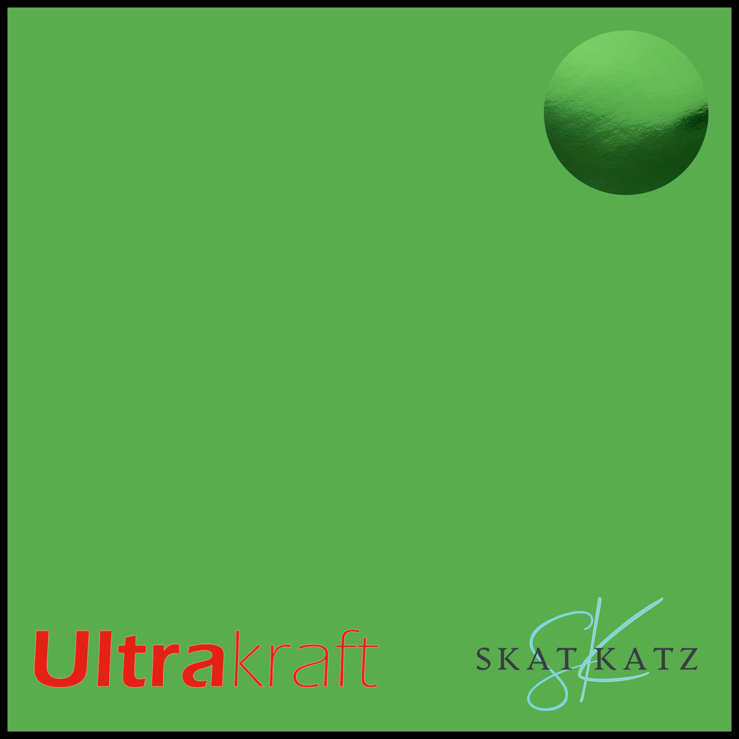 UltraKraft Premium Mirror Card 250gsm - Green