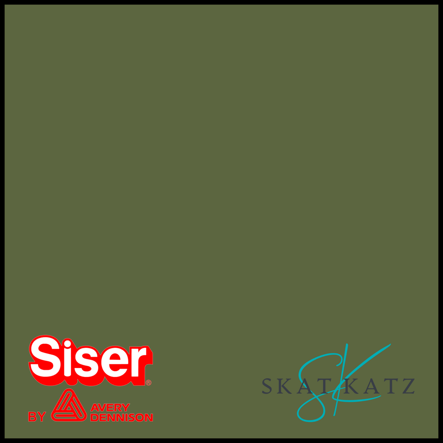 Adhesive Siser Easy PSV Starling - Green Olive