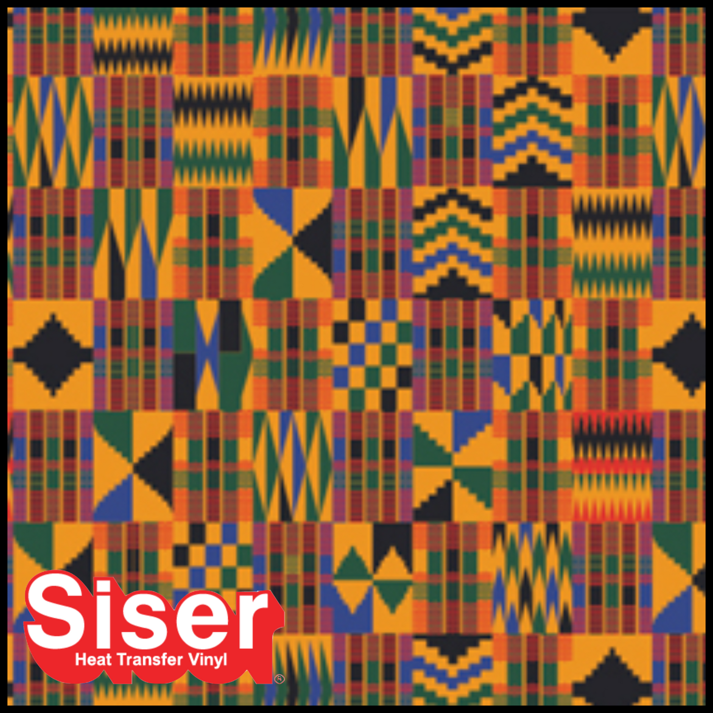 Siser® Heat Transfer Vinyl - EasyPatterns® Kente