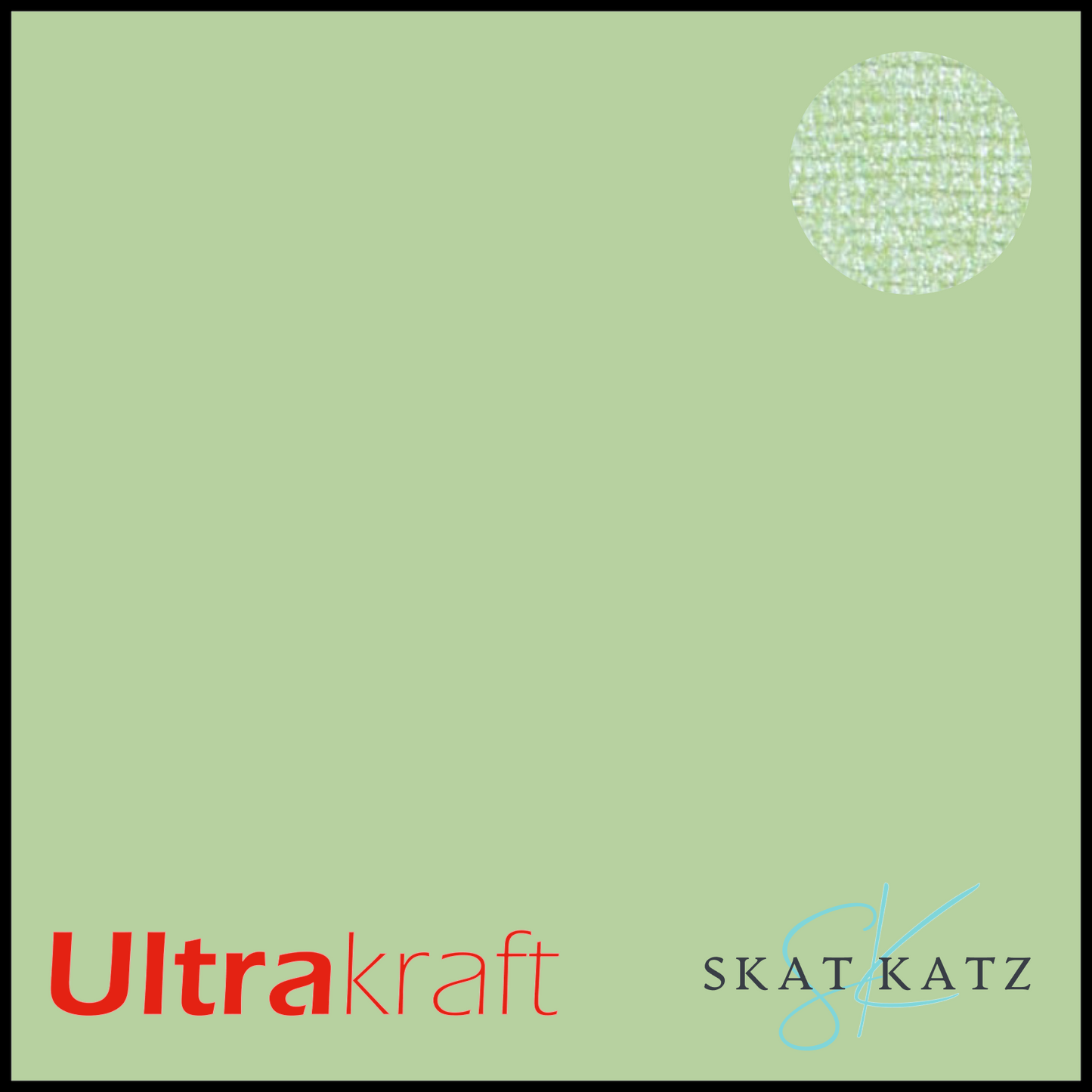 UltraKraft Premium Pearlised Textured Cardstock - Key Lime