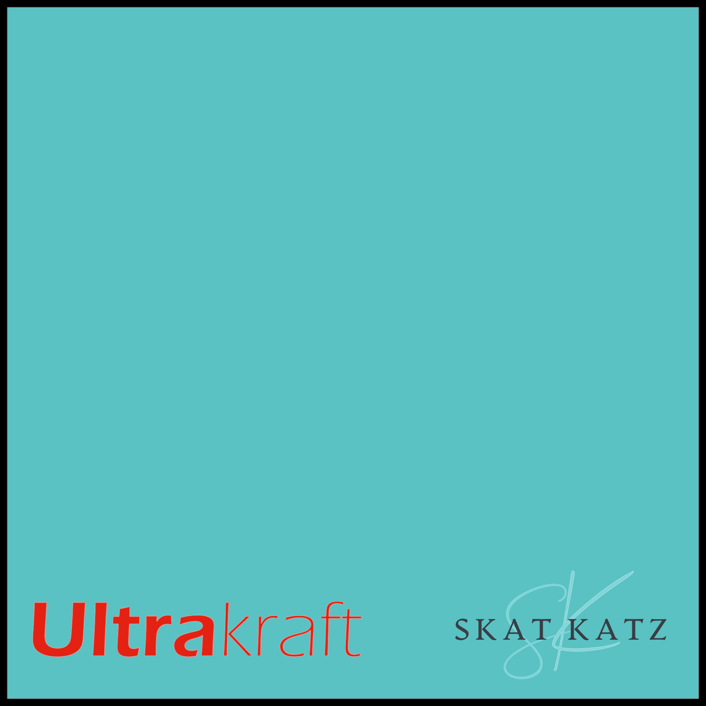 UltraKraft Premium Textured Card Stock - Lagoon