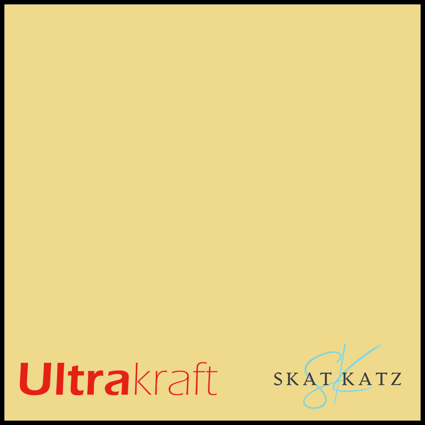 UltraKraft Premium Textured Card Stock - Lemon Sherbet