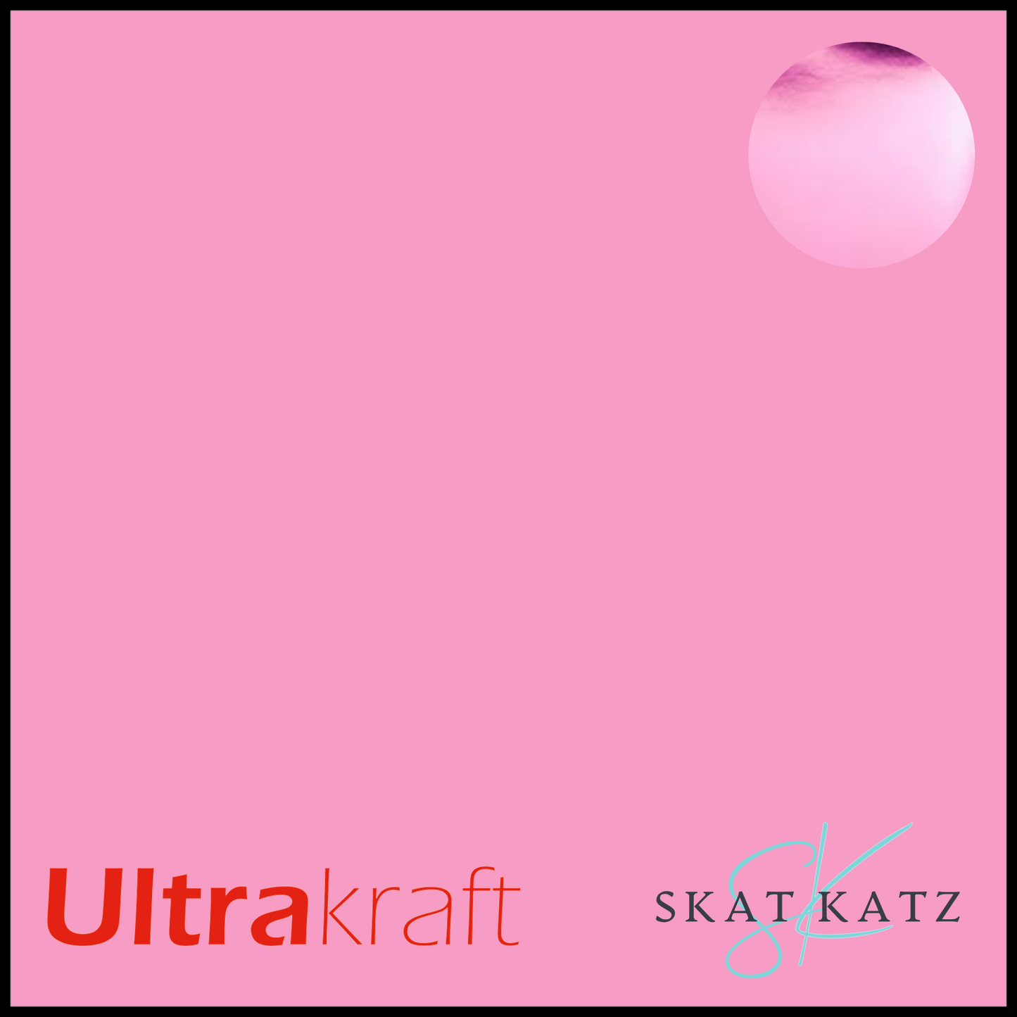 UltraKraft Premium Mirror Card 250gsm - Light Pink