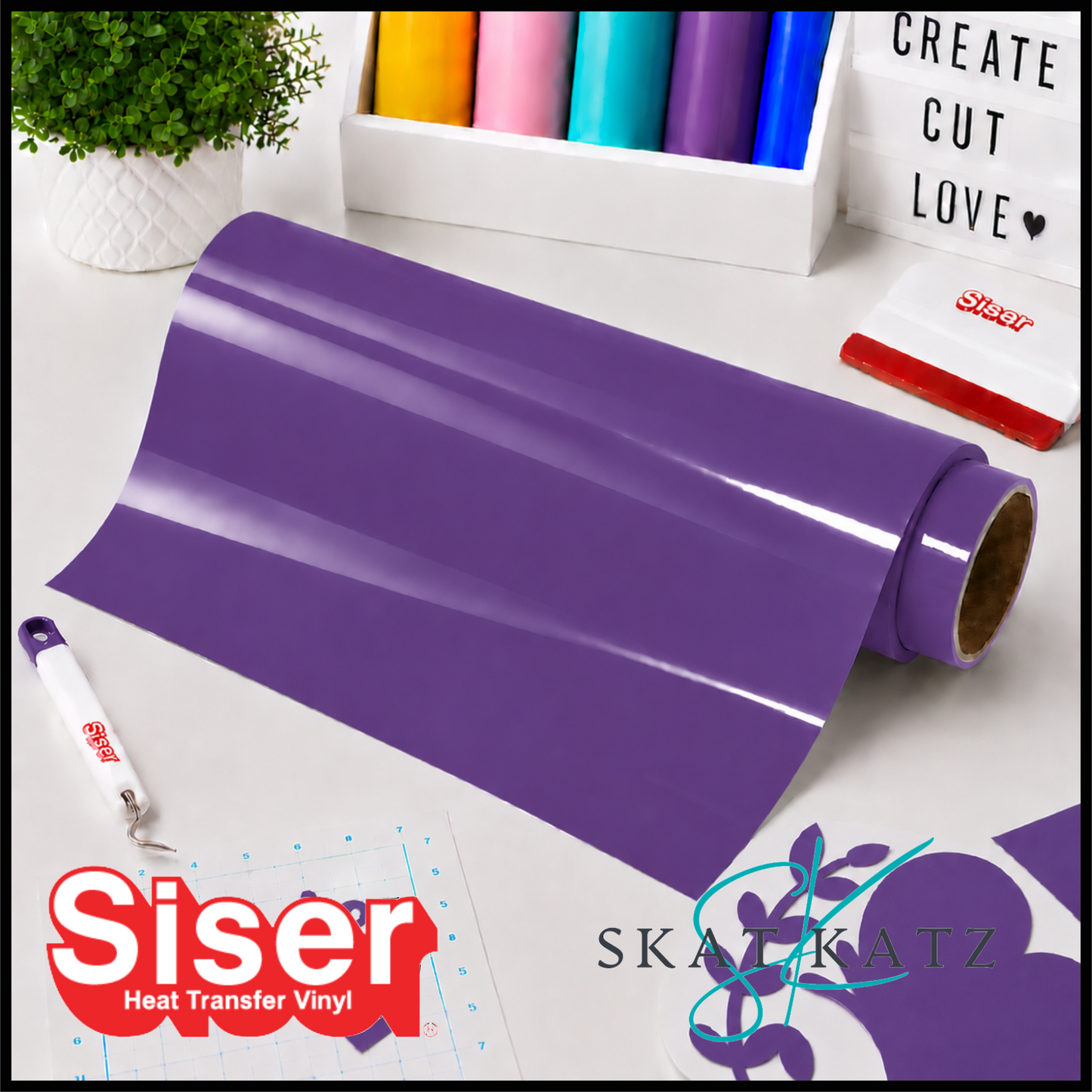SISER EasyWeed® Heat Transfer Vinyl - LIGHT PURPLE