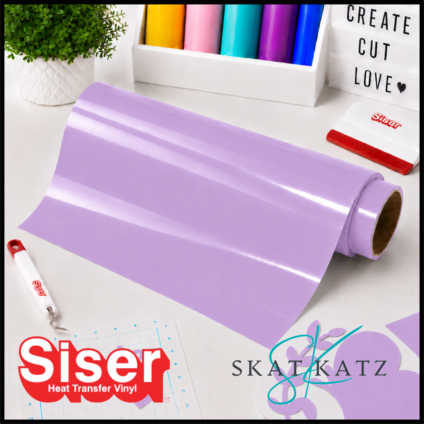 Siser PS EXTRA Heat Transfer Vinyl - Lilac