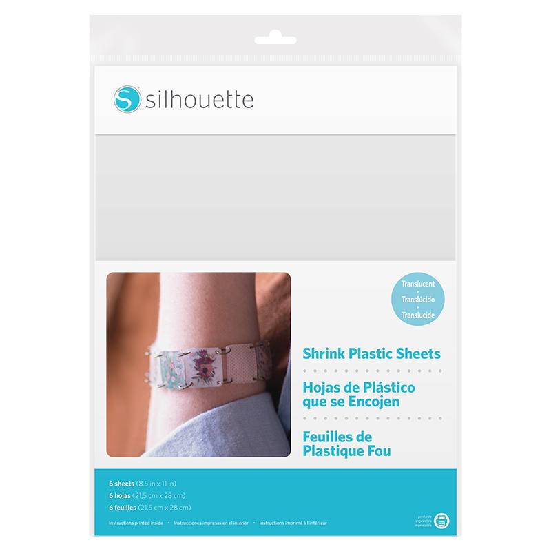 Silhouette - Printable Shrink Plastic - Clear