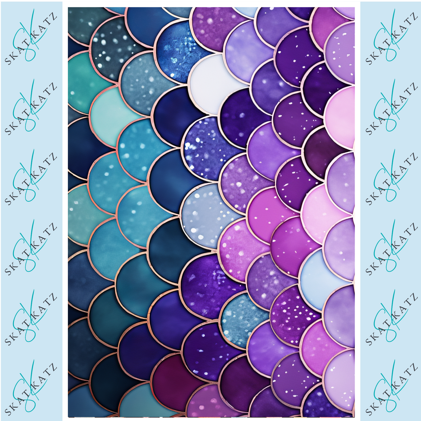 Inkfusible A4 Sheet - Mermaid #2