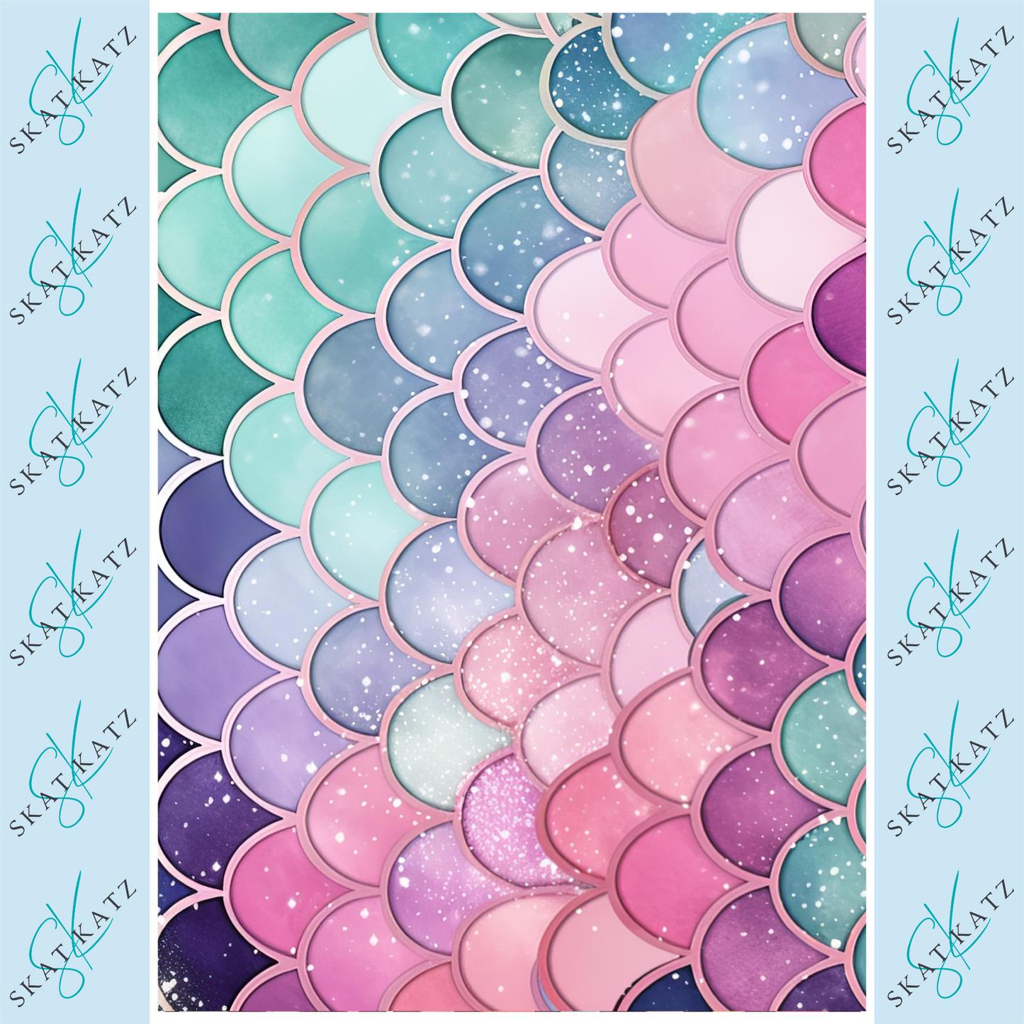 Inkfusible A4 Sheet - Mermaid #3