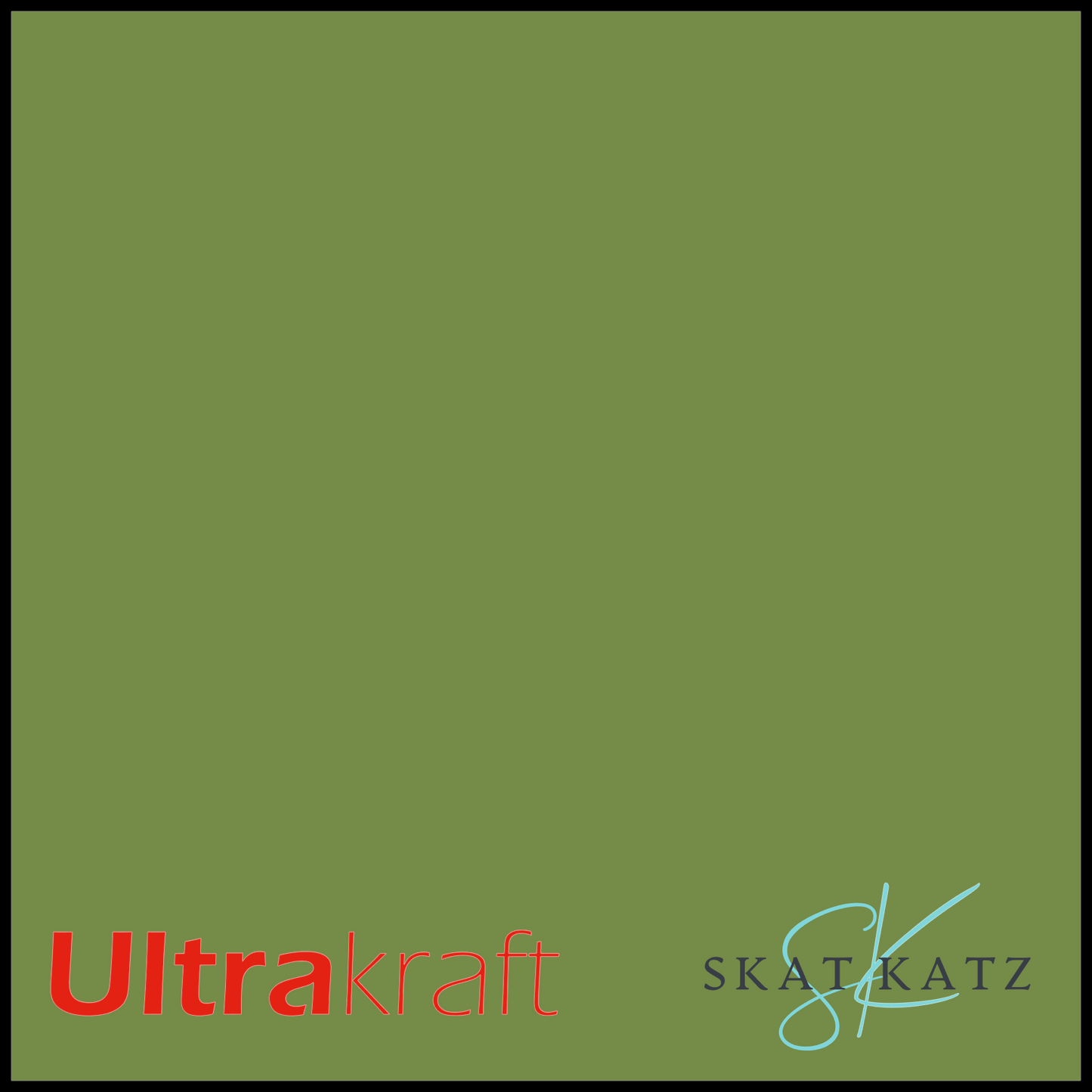 UltraKraft Premium Textured Card Stock - Moss