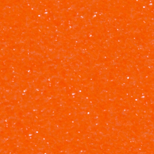 UltraFlex Heat Transfer Vinyl GLITTER - Neon Orange