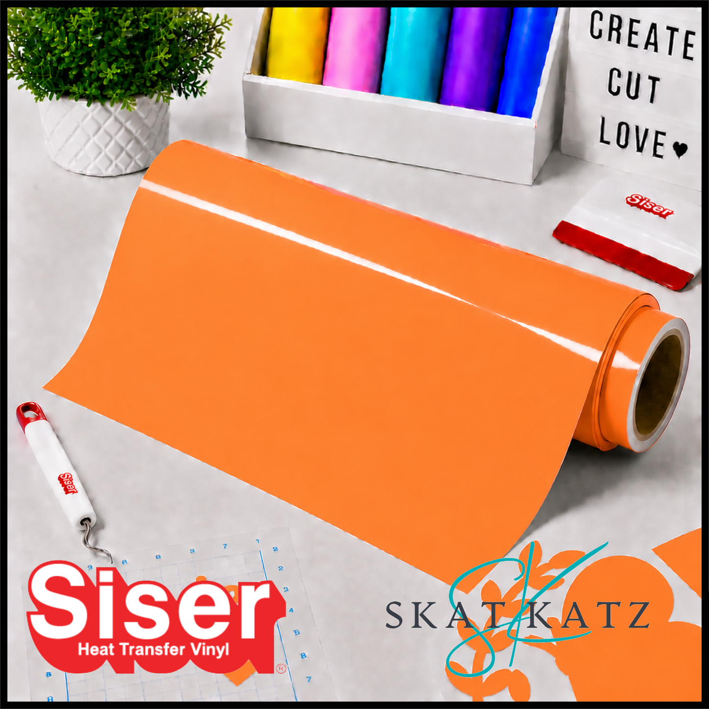 Siser Brick 600 - Orange Soda