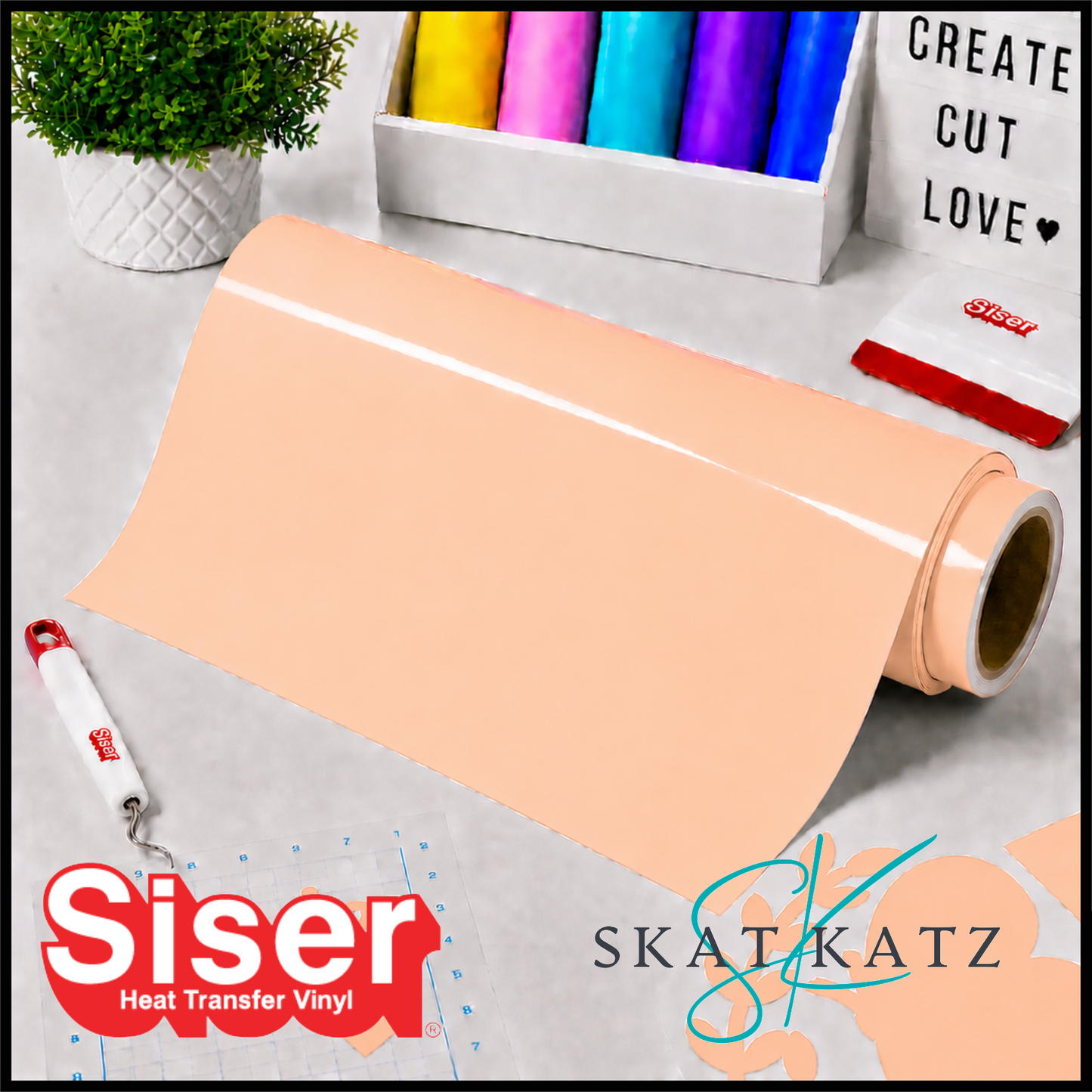 SISER EasyWeed® Heat Transfer Vinyl - PALE PEACH