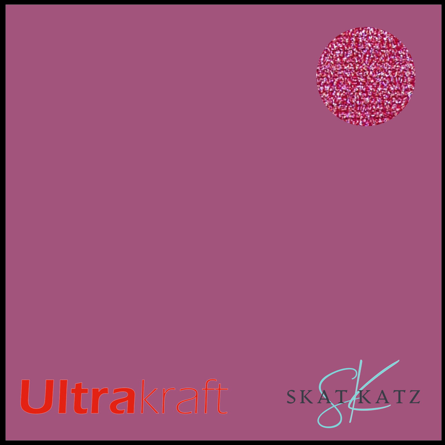 UltraKraft Premium Pearlised Textured Cardstock - Sparkling Peony