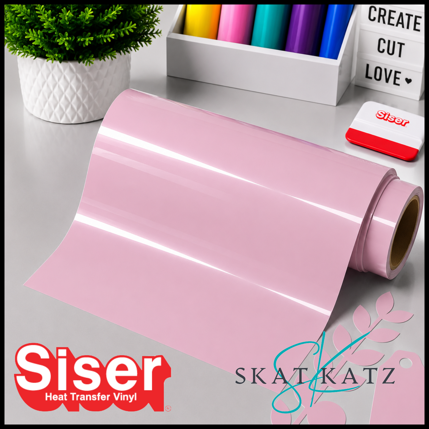 SISER EasyWeed® Heat Transfer Vinyl - ELECTRIC PINK